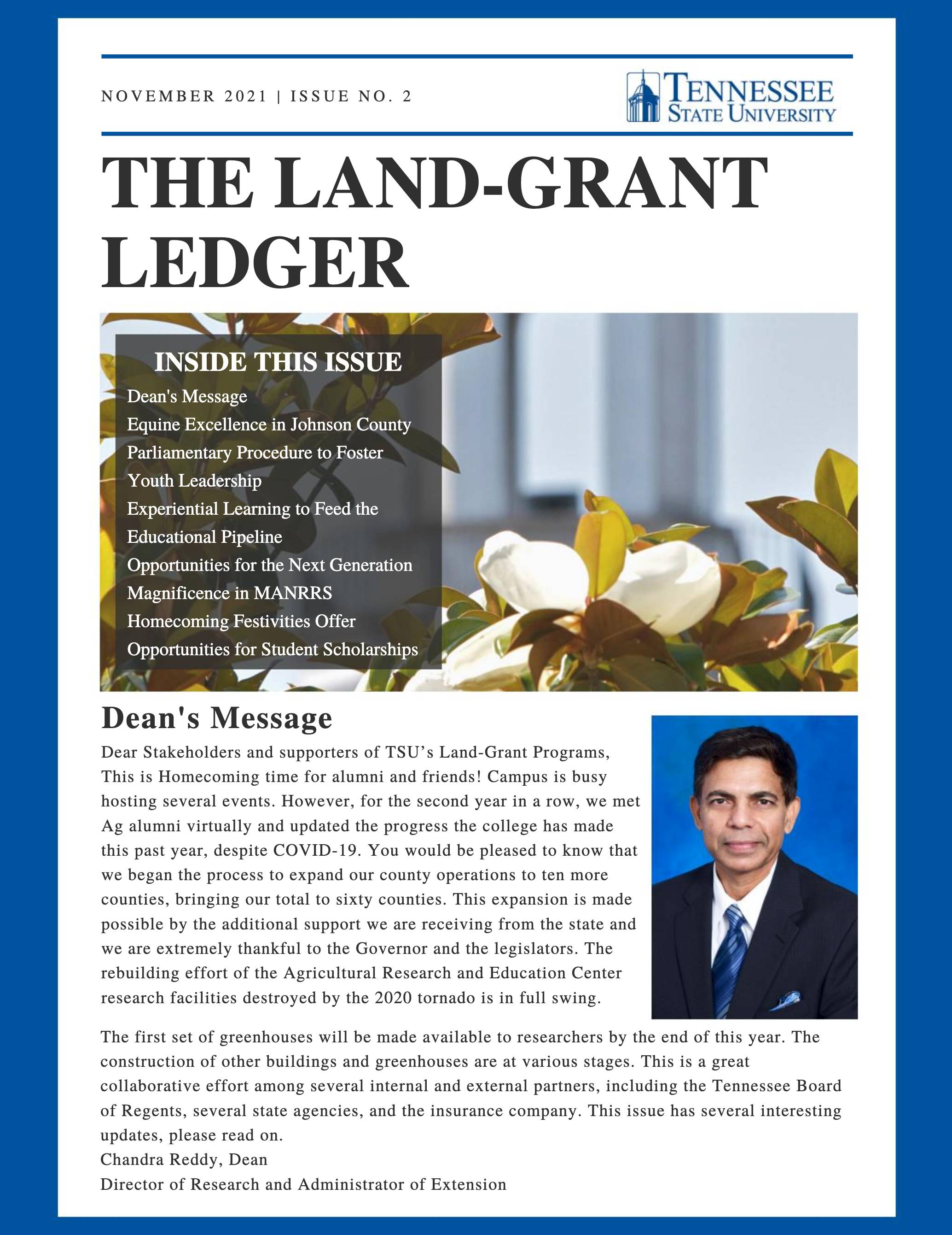 Nov. 2021 Land-Grant Ledger