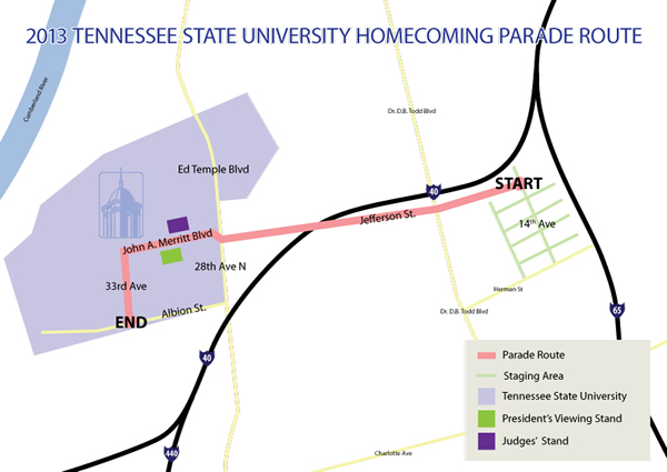 Parade Map