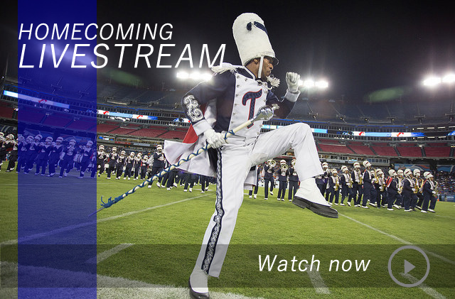 Watch livestream of Homecoming 2020 Activities