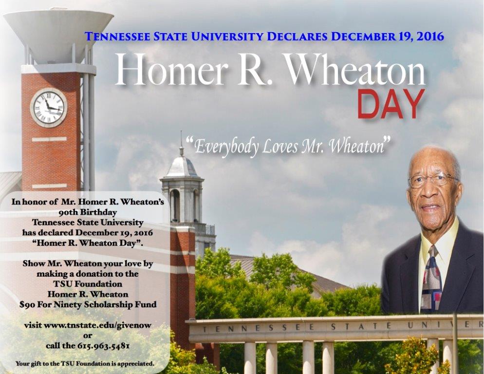 Homer Wheaton Day