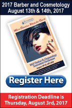 Registration Box for 2017 Barber and Cosmetology