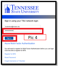 MyTSU Sign In