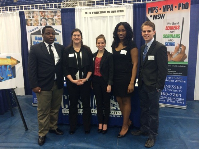 Students at TSU reverse career fair