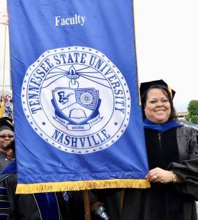 faculty at graduation