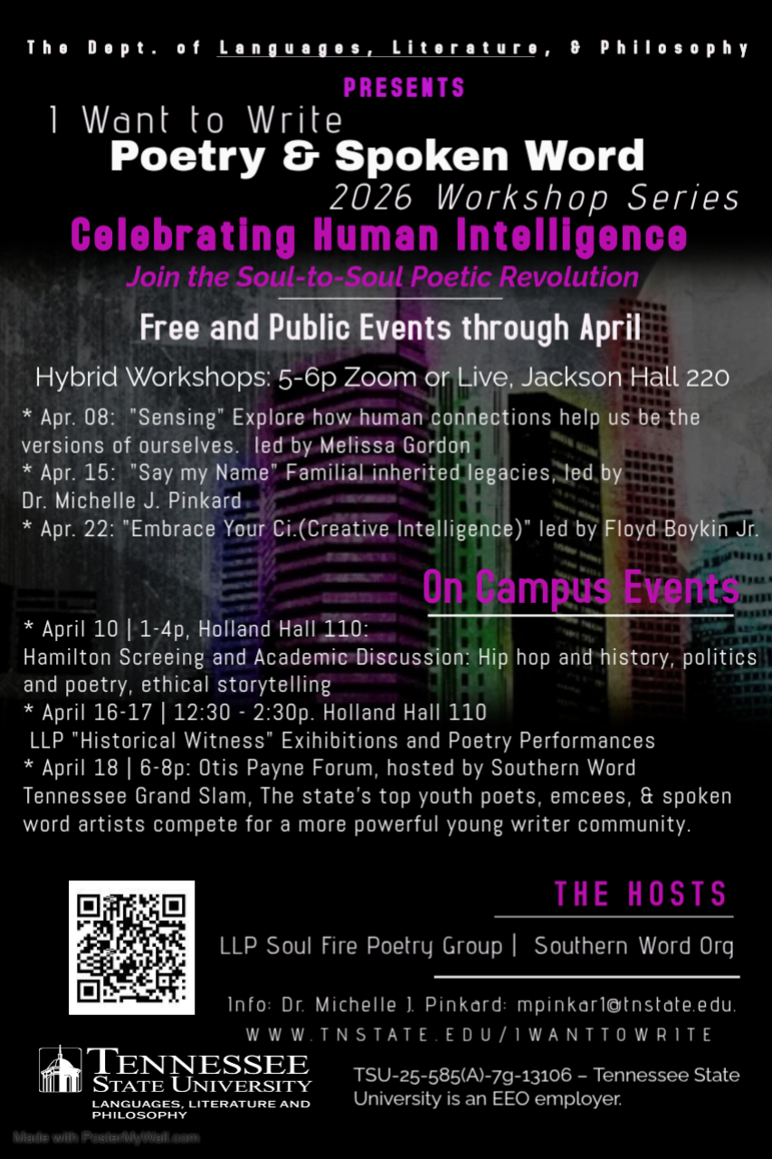 I Want to Write Schedule 2026