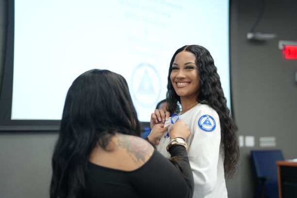 bsn graduate getting pinned