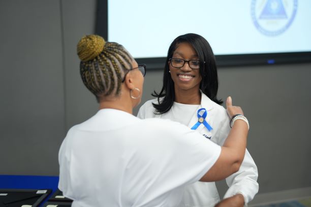 bsn graduate getting pinned