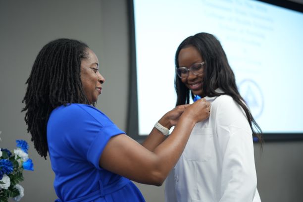 bsn graduate getting pinned