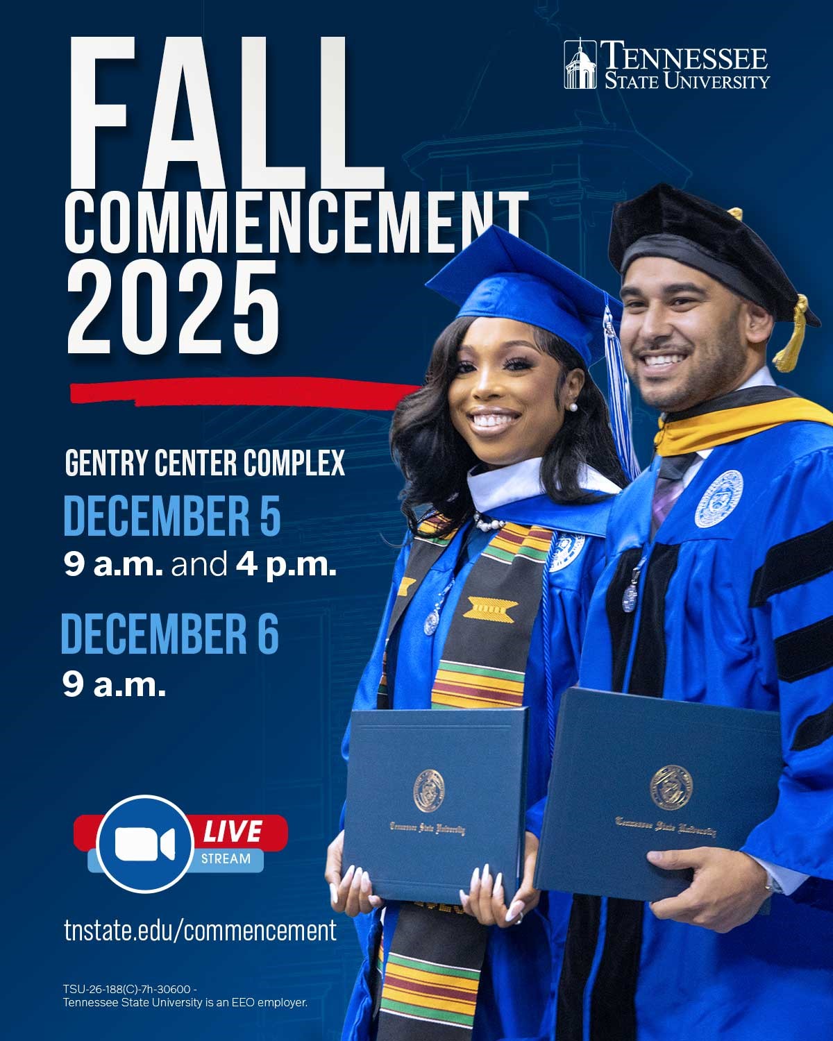Fall 2025 Graduation Flyer