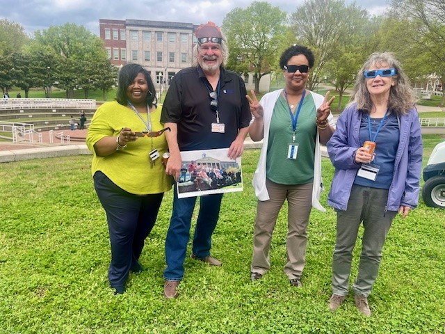 Solar Eclipse with TSU Staff Senators 